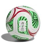 adidas Unisex-Adult World Cup Club Mexico, White/Vivid Red/Amazon Green/Flash Lime, 4