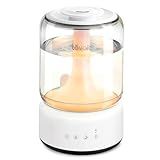 LEVOIT Humidifiers for Bedroom, 4.2L Top Fill for Large Room, 42H Runtime, Dishwasher Safe, Easy to Clean, 21dB Quiet Cool Mist for Baby, Plants, Night Light, Essential Oil Diffuser, NeoClassic 450