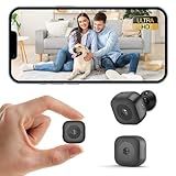 Zongbi Hidden Camera,4K Wireless WiFi Mini Camera with App SD Card Storage, Portable Surveillance for Indoor