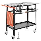 VEVOR Upgraded Welding Table 40" x 24" Movable Welding Workbench 800LBS