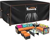 Patio Furniture Set Covers Waterproof, Outdoor furniture covers waterproof clearance, Sectional Sofa Couch Set Covers for Winter,Table Chair Cover Outside Rectangular Heavy Duty 90"Lx65"Wx28"H