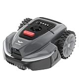 LEBOSBO V3 Robotic Lawn Mower with AI Vision Obstacle Avoidance, Smart APP Control, Low-Noise Operation, Adjustable Cutting Height, No-Go Zones, Ideal Robot Lawn Mower for Lawns Up to 1600 Sq.Ft