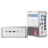KAMRUI Hyper H2 Mini PC Windows 11 pro, Intel Core 14450HX Mini Computers (10C/16T, 4.8GHz), 32GB RAM 1TB PCle4.0 SSD Micro Desktop PC, Triple 4K Display, USB-C, WiFi6, BT5.2, Business Office Home