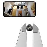J-SINIGIDIN Mini Nanny Hidden Camera Wireless WiFi, Only 0.86 Inch Small Security Cameras Indoor Outdoor Spy Cam Micro Cam with Night Vision Motion Detection for Home Security, Room, Pet, Baby