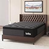 Duchessz Queen Mattress, 14 Inch Hybrid Mattresses Black with Gel Memory Foam and Individually Pocket Innerspring Euro Top Medium Firm for Motion Isolation, Edge Support, 100 Night Trial