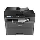 Brother DCP-L2640DW Wireless Compact Monochrome Multi-Function Laser Printer with Copy and Scan, Duplex, Mobile, Black & White | Includes Refresh Subscription Trial(1), Works with Alexa