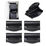 EBQOSK 4 - Pack Seat Belt Adjuster Clips, Adjustable Anti - Slip Car Safety Positioners, Universal Fit for Vehicle Seatbelts, Comfort & Safety Accessory for Adults