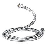 Eisinly Shower Hose, 79 Inches Extra Long Stainless Steel Handheld Shower Head Hose with Brass Insert and Nut, Flexible, Chrome