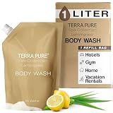 Terra Pure Spa Body Wash Refill Bag, 1 Liter, Single