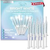 Venus Visage Teeth Whitening Gel Refill Kit Syringes (8 Pack) - 35% Carbamide Peroxide Teeth Whitener - No Sensitivity Teeth Whitening Gel for Trays - Teeth Whitening Kit Syringes for Brighter Smile