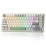 YUNZII B75 PRO 75% Wireless Mechanical Keyboard(Matcha Green,Cocoa V2)