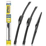 5 PLUS Silicone Windshield Wipers Fits Hyundai Tucson 2016-2021 (3 PACK)