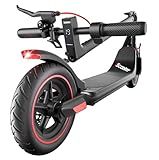 iScooter Electric Scooter for Adults & Teens, 500W Motor, Up to 15 Miles Range, 19 MPH Top Speed, Cruise Control, Dual Braking System, Foldable E-Scooter for Commuting & Campus Use