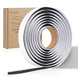 Rtcimoic Butyl Tape 4.57m (15FT) - Heavy Duty Snake Glue Butyl Rubber Tape for Vehicle/Camper/Ship Leak Repair, Car Window & Headlight Sealing