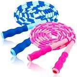 Jump Rope for Kids, Adjustable Jump Ropes for 4 5 6 7 8 10 12, Tangle Free