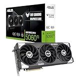 ASUS TUF Gaming GeForce RTX ™ 5060 Ti 8GB GDDR7 OC Edition Gaming Graphics Card (PCIe® 5.0, HDMI®/DP 2.1, 3.1-Slot, Military-Grade Components, Protective PCB Coating, axial-tech Fans)