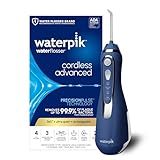 Waterpik Cordless Advanced Portable Water Flosser, Rechargeable, Blue