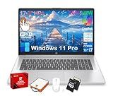 HP 17 inch Touchscreen Laptop Computer, 32GB RAM, 1TB SSD, 17.3" HD+ Touch, Intel 10 Core i7 1355U, Copilot AI, Wi-Fi 6, Backlit Keyboard, Windows 11 Pro, Long Battery Life, Laptop for Business