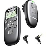 Rechargeable Wireless Intervalometer Shutter Release for Canon Cameras - Time-Lapse, Star Trails, Interval & Bulb Exposure Remote with OLED Display for Canon R50 V/R6 Mark II/T7/R100/R8/R7/R6/R5/R10