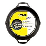 Lodge Pre-Seasoned Cast Iron Dual Handle Pan, PFAS-Free, 12 Inches