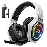 Ozeino Wireless Gaming Headset for PS5, PC, Switch| Lossless Audio-40H Batt