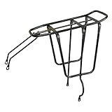 YUNNUO Bicycle Cargo Rack Rear Bike Rack,Bike Luggage Rack fits Most Mountain Bikes and Road Bikes,130 lbs(60KG) Capacity