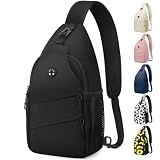 Pritent Crossbody Bags for Women Men Trendy Sling Bag Backpack Chest Bag