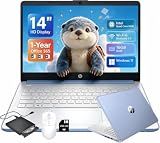 HP 14-inch Laptop Ultra Light - 1-Y Office 365, Long Battery Life, Wi-Fi 6