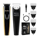 ZENLICO Beard Trimmer for Men, Rechargeable Men's Hair Trimmer for Mustache, Electric Razor & Body Grooming Kit for Beard, Face, Groin & Manscaping, Birthday Valentines Ideal Gift for Men