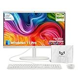 HP All-in-One Desktop Computer - for Everyday Use • Office Lifetime & Win 11 Pro • 21.5" FHD Anti-Glare Display • Intel Celeron CPU• w/Bundle Accessories(32GB RAM | 1TB SSD)