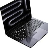 Soonjet Premium Keyboard Cover Protector, Ultra Thin Keyboard Skin for 2026 2025-2021 M5/M4/M3/M2/M1 Pro/Max MacBook Pro 14/16, M5-M2 MacBook Air 13/15, US ANSI Layout