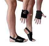 YogaPaws SkinThin Non Slip Yoga Gloves and Socks for Women and Men - Hot Yoga, Crossfit, Cycling, Sweaty Hands and Feet