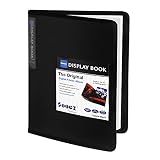 Sooez 30-Pocket Binder with Plastic Sleeves 8.5x11,Heavy Duty Art Portfolio