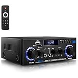 WOOPKER AK50 Bluetooth 5.0 Audio Amplifier 400W 2 Channel Stereo Receiver