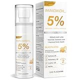 Minoxidil for Men and Women, Hair Growth Biotin Serum with Batana and Rosemary for Hair Beard Regrowth Treatments Extra Strength Hair Loss Solution, Clinically Proven to Regrow Thicker