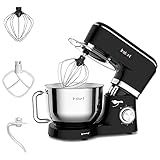 Instant Pot 6-Speed 6.3-Qt Stand Mixer with Stainless Steel Bowl, Base Black