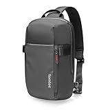 tomtoc 7L Sling Backpack Crossbody Bag for Men Women, EDC Daypack Chest Shoulder bag for 14-inch MacBook Pro M5, 13" MacBook Air/Pro, 13'' iPad Pro M5/iPad Air M3, Organized, Daily Use, Work, Travel-S