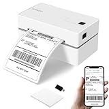 KNAON Bluetooth Thermal Shipping Label Printer, 4x6 Portabel Thermal Address Label Printer for Small Bussiness, Compatible with iPhone,Android,Windows,Mac,Chromebook –Works with eBay Shopify USPS&More