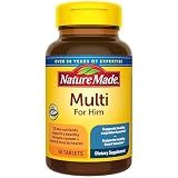 Nature Made Multivitamin for Him, Mens Multivitamin, 90 Tablets