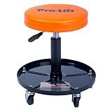Pro-LifT PL9300H Pneumatic Chair, Black/Orange