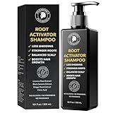 Root Activator Shampoo for Men: Hair Growth Shampoo for Hair Loss and Thinning Hair - Hair Loss Regrowth Shampoo for Men Women (Refreshing Scent)