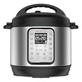 Instant Pot Duo Plus 9-in-1 Multicooker, Pressure Cooker, Slow Cook, Rice Maker, Steamer, Sauté, Yogurt, Warmer & Sterilizer, Includes App with Over 800 Recipes, Stainless Steel, 6 Quarts