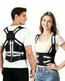 Posture Corrector for Women & Men, Upgraded Dynamic Traction Correction System – Helps Reduce Upper & Lower Back Pain, Suitable for Scoliosis, Hunchback & Thoracic Spine Issues, Relieves Muscle Tension & Fatigue Caused by Poor Posture, Keeping You More Active & Confident in Daily Life (Large)