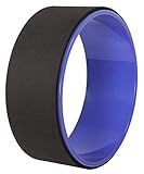 Fitvids Yoga Wheel for Stretching Yoga Prop Wheel, Comfortable Support for Yoga Poses and Backbends, Purple