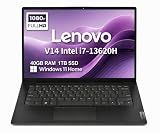 Lenovo Laptop Computer, 14" FHD, Intel i7-13620H, 40GB RAM, 1TB SSD