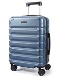 LIGHT FLIGHT Carry On Luggage 22x14x9 Airline Approved Suitcase,Royal Blue