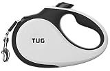TUG Original Retractable Dog Leash, 16 ft (Medium, White)