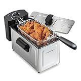 Hamilton Beach 3 Liter Professional Style Electric Deep Fryer With Basket