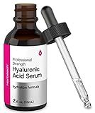 Horbäach Hyaluronic Acid Serum for Face | 2 fl oz | Facial Moisturizer with Hydrating Formula | Paraben & SLS Free