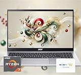 acer Aspire Premium Laptop | AMD Ryzen 7 5700U (Beats i7-1250U) CPU | 32GB RAM | 1TB SSD | 15.6" FHD Display | Fast Wi-Fi 6 | Sleek Design | Ethernet Port | AI Noise Removal | Windows 11 | WOWPC